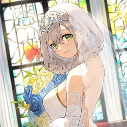 This is a pixiv picture whose title is 手を取って….