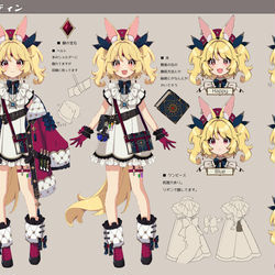 This is a pixiv picture whose title is 【VTuber】ニコラ・アルディン.