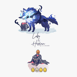 This is a pixiv picture whose title is 新宿アヴェンジャー（とおまけ）ログ5.