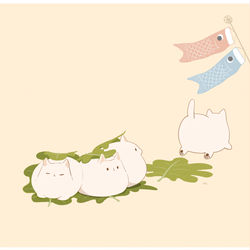 This is a pixiv picture whose title is こどもの日.
