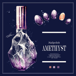 This is a pixiv picture whose title is 鉱石マニキュア.