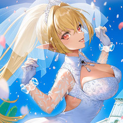 This is a pixiv picture whose title is WHITE FLARE.