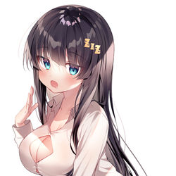 This is a pixiv picture whose title is ふわぁあ～……….