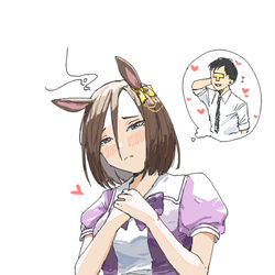 This is a pixiv picture whose title is ツンデレウマ娘たち.