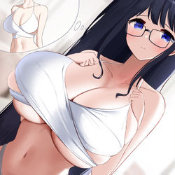 This is a pixiv picture whose title is 着方が違ってる.