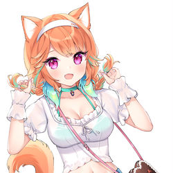 This is a pixiv picture whose title is にゃ ♥.