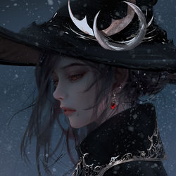 This is a pixiv picture whose title is S N O W.