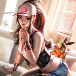 This is a pixiv picture whose title is older Hilda.