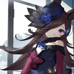 This is a pixiv picture whose title is ライスシャワー.