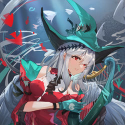 This is a pixiv picture whose title is Corrupting Heart.