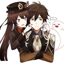 This is a pixiv picture whose title is genshin.