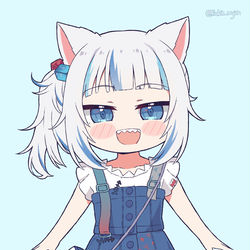 This is a pixiv picture whose title is Cat Shark.