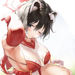 This is a pixiv picture whose title is ツバキ.