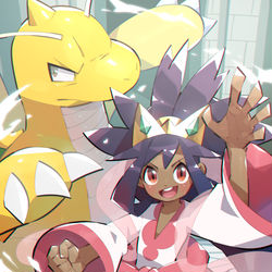 This is a pixiv picture whose title is アイリス！！.