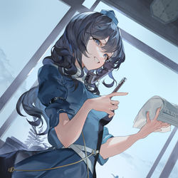 This is a pixiv picture whose title is めぐむ.
