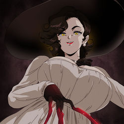 This is a pixiv picture whose title is Lady Dimitrescu [RESIDENT EVIL].