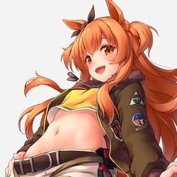 This is a pixiv picture whose title is マヤノトップガン.