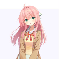 This is a pixiv picture whose title is モモちゃん.