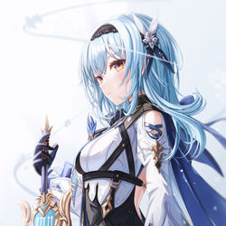 This is a pixiv picture whose title is エウルア.