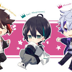 This is a pixiv picture whose title is メッシャーズ.
