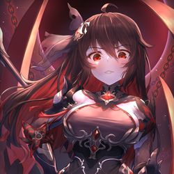 This is a pixiv picture whose title is 「~魘夜星淵~」.