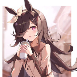 This is a pixiv picture whose title is ライスシャワー.