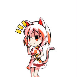This is a pixiv picture whose title is デフォルメ豪徳寺ミケ立ち絵.