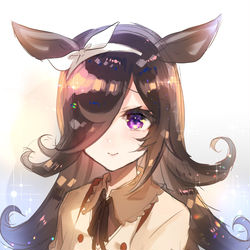 This is a pixiv picture whose title is ライスちゃん.