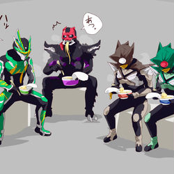 This is a pixiv picture whose title is セイバー(＆戦隊)まとめ35.