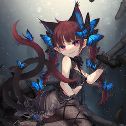 This is a pixiv picture whose title is 燐.