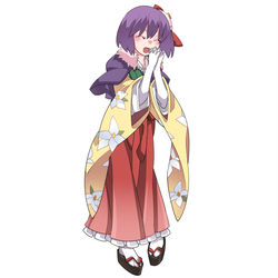 This is a pixiv picture whose title is ニコ童祭用にアガサクリスQの立ち絵を描かせて頂きました！.