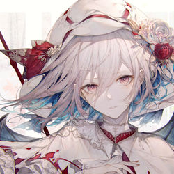 This is a pixiv picture whose title is 🩸.