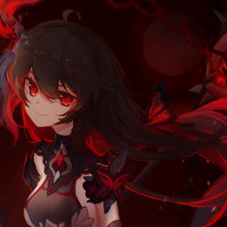 This is a pixiv picture whose title is 黑希！！(｡･ω･｡)ﾉ.