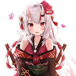 This is a pixiv picture whose title is 意味深.