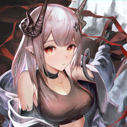 This is a pixiv picture whose title is マドロック.
