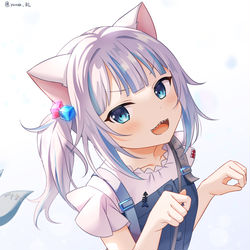 This is a pixiv picture whose title is サメですにゃ.