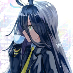 This is a pixiv picture whose title is マンハッタンカフェ.