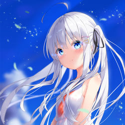 This is a pixiv picture whose title is 近づく夏.