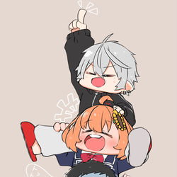 This is a pixiv picture whose title is かーちゃんつよい.