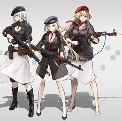 This is a pixiv picture whose title is AK系.
