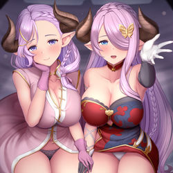 This is a pixiv picture whose title is 母娘.