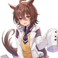 This is a pixiv picture whose title is タキオン.