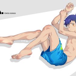This is a pixiv picture whose title is 麻中蓬.