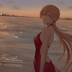 This is a pixiv picture whose title is “5th anniversary”.