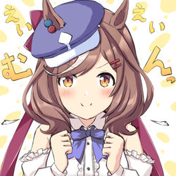 This is a pixiv picture whose title is マチカネタンホイザに浄化されるトレーナー.
