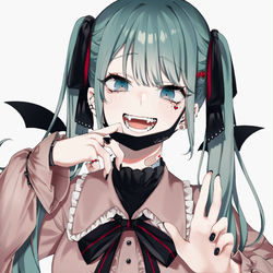 This is a pixiv picture whose title is ミク.