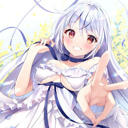 This is a pixiv picture whose title is ピース.