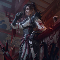 This is a pixiv picture whose title is OC - Akane Sgail 2.