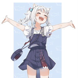 This is a pixiv picture whose title is サメちゃんの新衣装かわいい.