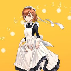 This is a pixiv picture whose title is 🐱.